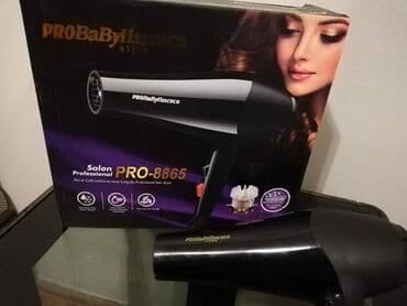 Dostupno
ProBabylisss fen za kosu,5000 w
Cena 1950din