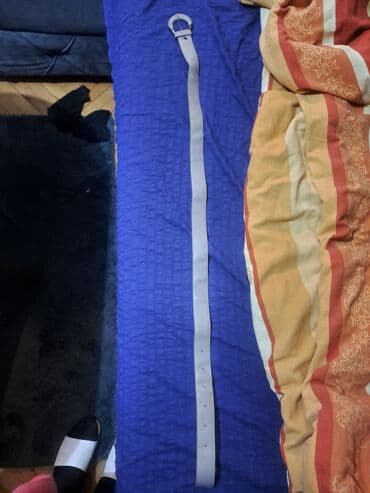 srebrne visece mindjuse: Kais krem od eko koze NOV, duzina bez snale 105cm, sir 3cm. Prelep — 2