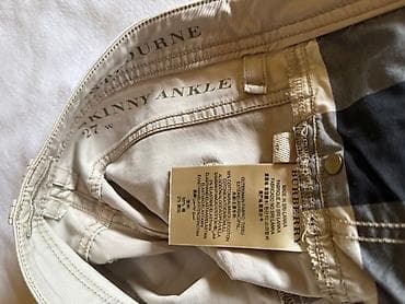 Pantalone: Original BURBERRY pantalone, nenošene (slikani svi detalji — 3