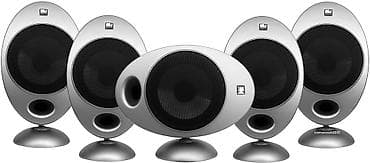denon avr 390: Kef jaje dvosistemski alu 5 komada i podni stalci — 2