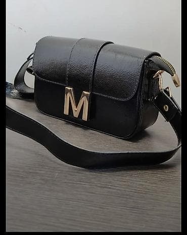 nega i lepota: Ženska crossbody torba sa slovom “M” - Model: kompaktna — 2