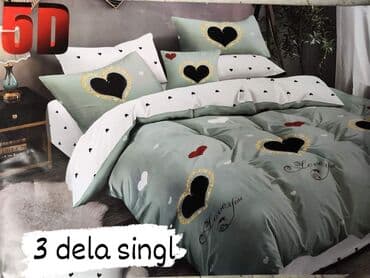 pamučna štep deka: Pamucne posteljine Set sadrzi 3 dela: Cena: 2150 din Jorganska navlaka — 1