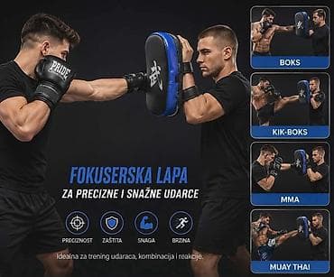 nova guinea cveke: Fokuserska Lapa za Boks, Kik-Boks i MMA (1 komad) 🥊 Profesionalna — 3