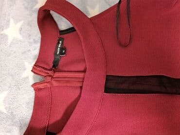 new yorker odeca: Tandem M, color - Burgundy, Oversize, With the straps — 3