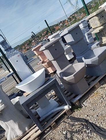 ikea cinije za voce: Betonska cesma Sa vodovodnom instalacijom unutar stuba cesme, uz cesmu — 3