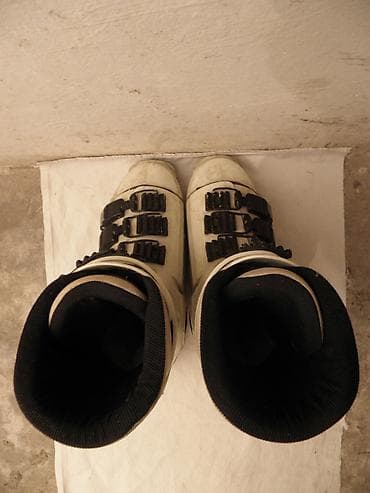 Bicikli: Starinske ski cipele Vibram, Italy, kožne, dužina 310 mm,gaziste oko — 5