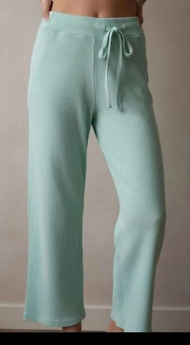 Ženske trenerke/pantalone za slobodno vreme – mint zelene -