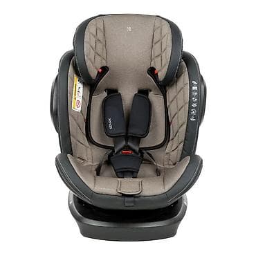 Autosedišta: KIKKA BOO Autosedište STARK ISOFIX, 0–1–2–3 (0–36 kg), beige | Šifra — 5