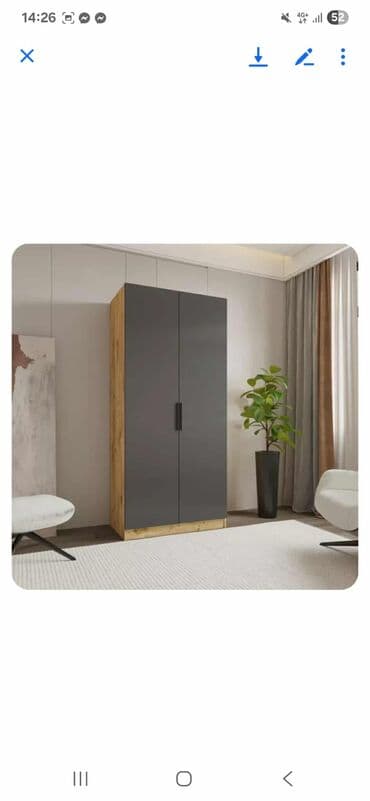 Ormar LINEA Antracit 16500 din. Kod: Ormar LINEA Antracit Dimenzije — 2