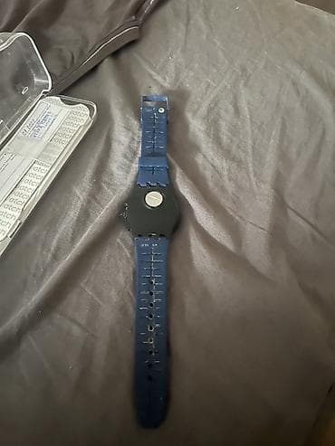 albfashion 3: Swatch hronograf ručni sat – plavi - Model: Swatch hronograf, kvarcni — 2