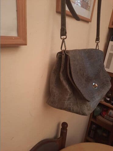 privezak za kljuceve na zvizduk: Shoulder bag, Mona, Material: Leather — 10