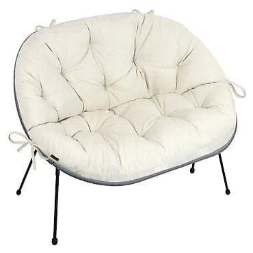 Fotelje: Jastuk za dvosed gnezdo.Široko, zaobljeno sedište sa udobnim,debelim — 4