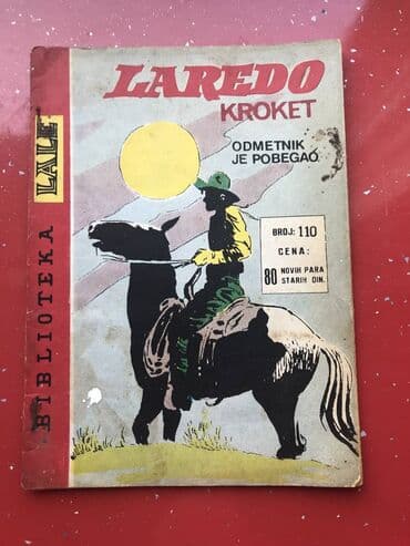 zice na gitari: Biblioteka Lale 110 - Laredo Kroket - Odmetnik je pobegao — 1