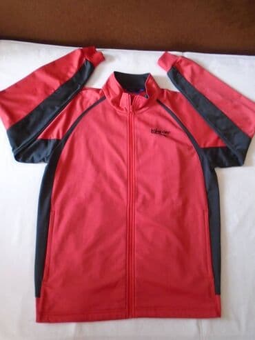 Sportswear: Tracksuit top, XL (EU 54), color - Red — 1