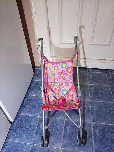 cipelice za devojčice: Dečija kolica za lutke – sklopiva - Lagani metalni ram sa 4 točka za — 1