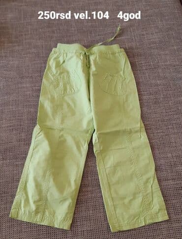 Pantalone: 104-110, bоја - Zelena