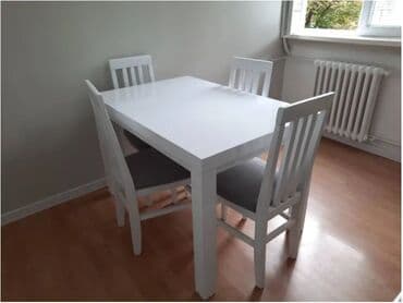 stolovi dimenzije: Kocka sto
Dimenzije: 40
Cena: 180 e — 1