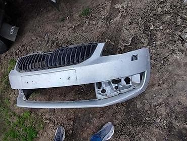 alat za popravku ostecenja auta od grada: BRANIK SIVI 1 OSTECENJE ZA ŠKODA OCTAVIA | Octavia prednji branik sa — 5