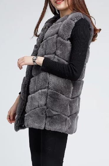 Mantili: L, Činčila, bоја - Siva — 3