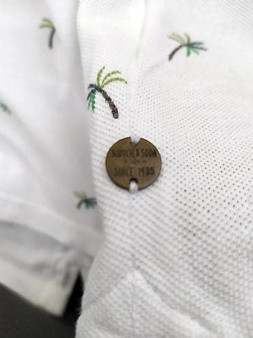 extra sticker cena: Scotch & Soda muška pamučna majica vel. M Atraktivna, prelepa — 9