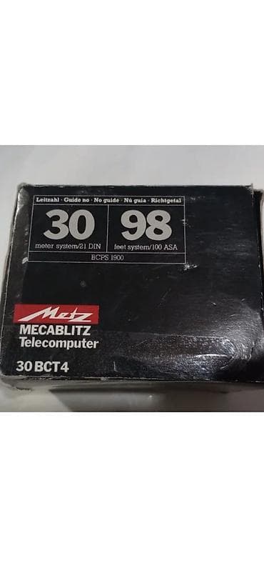 polovni gejmerski racunari: Metz Mecablitz Telecomputer 30 BCT4 – kompaktni eksterni blic za — 3