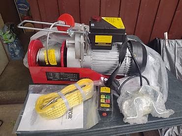 plinski brener mali: Električna dizalica vrabac 1000kg/1T 12m - Električna dizalica vrabac — 10