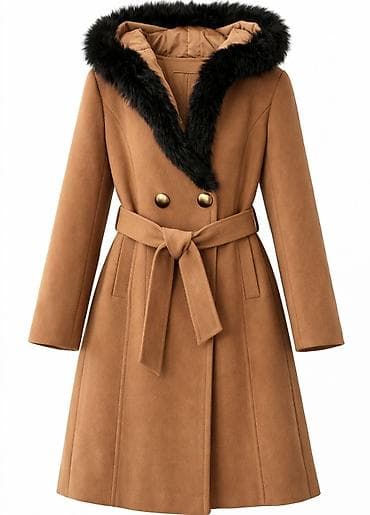 Ženski kaput s kapuljačom – Love Joymiss (veličina 42) - Elegantna