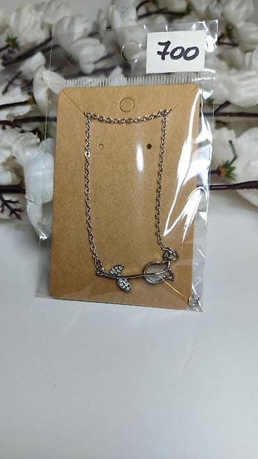 kofer za kvad: Ogrlica sa privjeskom „ružin cvet” - Materijal: legura metala u boji — 3