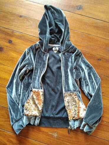 helanke sa prorezom: With hood, 122-128 — 1