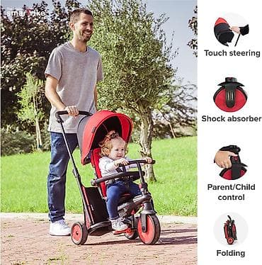 replay torbe na rame: SMART TRIKE TRICIKL STR3 PLUS – CRVENI (Šifra proizvoda: 5021533-80) — 1