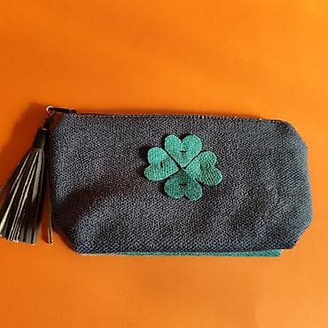 ranac za alat: Ručna torbica/neseser od eko antilopa - Materijal: meka eko antilop — 2