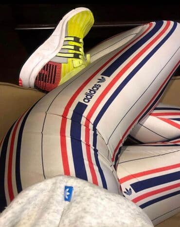 helanke od mokre likre: S (EU 36), M, L, Likra, bоја - Multicolored color — 2