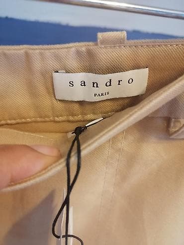 helanke sa slicem: Original Sandro suknja - Model: E20ORLA (etiketa na slici) - Boja — 4