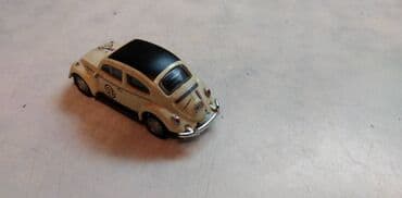 trotinet na dva tocka: Schuco VW Beetle Herbie ocuvan,odlomljen deo branika(Treba zalepiti) — 3