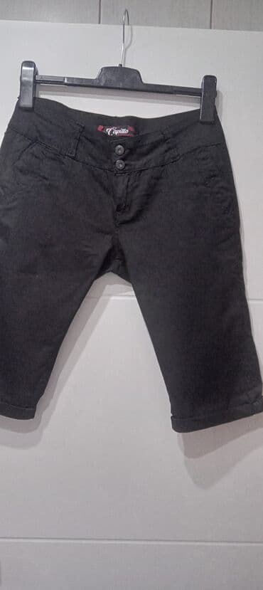 pantalone elipsa: M (EU 38), Cotton, color - Black — 1