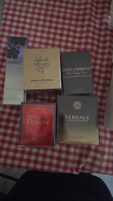 versace set: Men's perfume, Dior, Original — 4