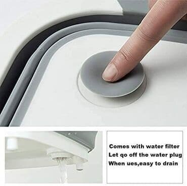 montažni ormar: 3u1 Korpa za odlaganje i pranje povrca + daska Multifunkcionalna — 7