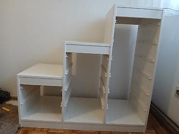 makaze za ugaonu garnituru: Prodajem trofast za dečije igračke Ikea, bez kutija, sa sitnijim — 3