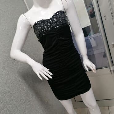 lindex haljine 2022: S (EU 36), color - Black, Without sleeves — 5