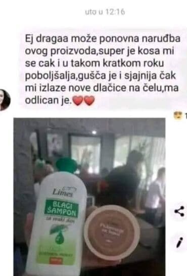 sapun za brijanje: Limes blagi šampon za svaki dan, u kombinaciji sa pakovanjem za kosu — 6
