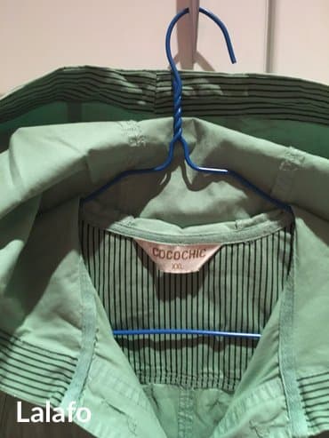 debele zimske helanke: L (EU 40), color - Green, With the straps — 2