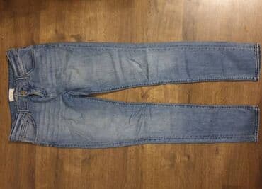 Women's Clothing: Zara farmerke svetlog teksasa klasičnog kroja sa ravnim nogavicama — 2
