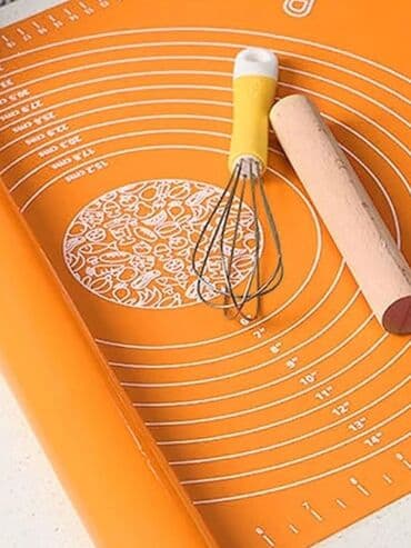 komode sa ogledalom za spavacu sobu: Silikonska podloga za testo XXL Mat 70x50 cm PONOVO ŠOK CENA ! U TOP — 12