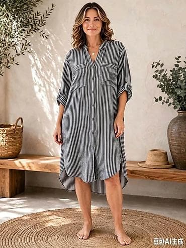 Haljine: 07. Košulja/haljina za punije
2XL 3XL 4XL 
Cena : 2.800 dinara H — 7