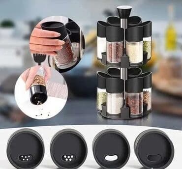 posuda za hranu za poneti: Set za zacine 2500 din Može se koristiti za razne začine: biber — 1