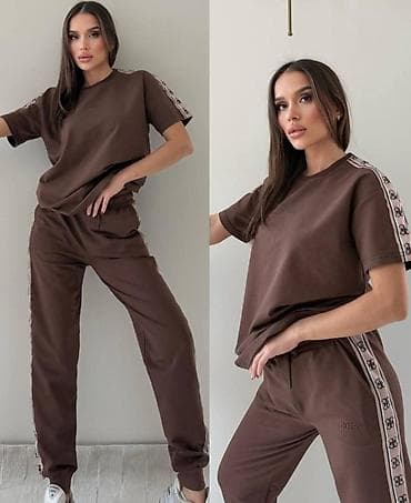 unit sport trenerke cena: Komplet siroka majica kratkih rukava i donji deo trenerke ravne — 4