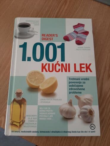 new tricks sa prevodom: 1001 kućni lek, knjiga je nova, tvrd povez, 447 strana — 1