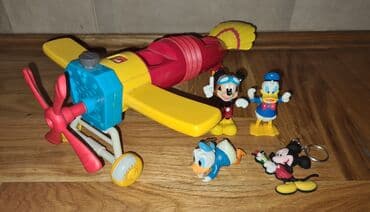 igracka macka koja prica: Originalni avion Mickey-ja Mouse-a iz serije Mickey Mouse Clubhouse,sa — 1