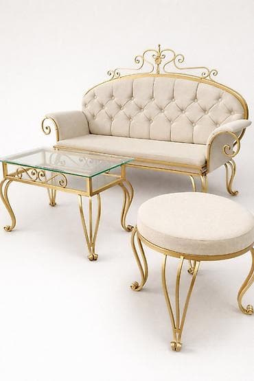 set za heklanje: Elegantni namestaj od kovanog gvozdja - spoj umetnosti, udibnosti i — 8