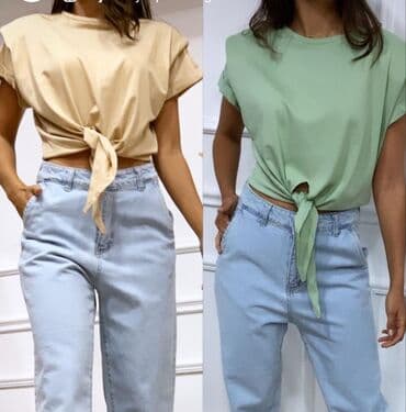 lindex majice: Cotton, color - White — 1